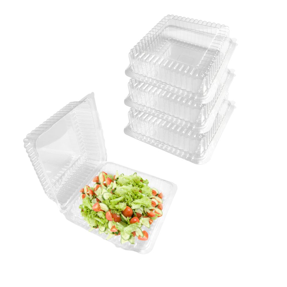 15Oz Clear Plastic Clamshell Containers