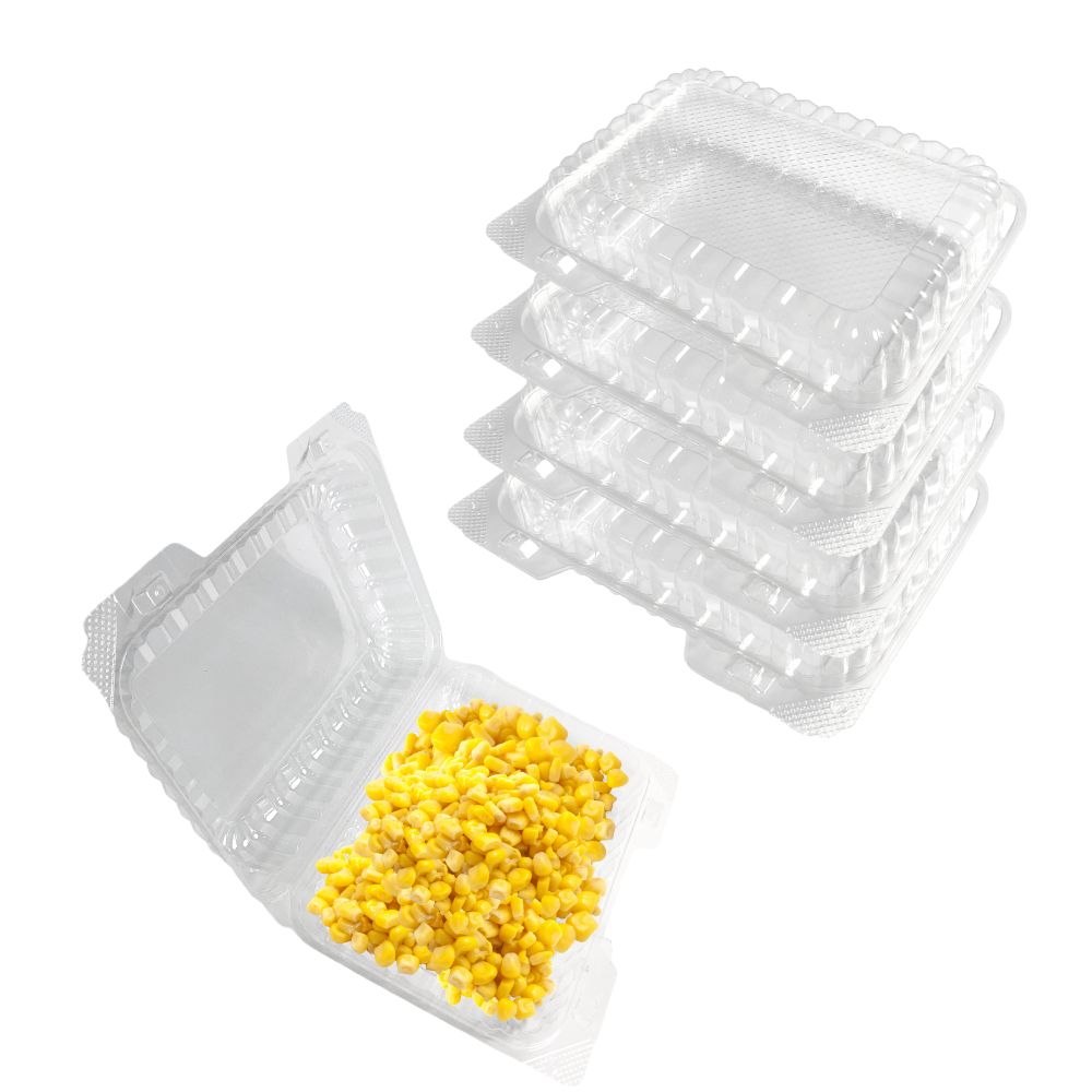 22Oz Clear Plastic Clamshell Food Containers