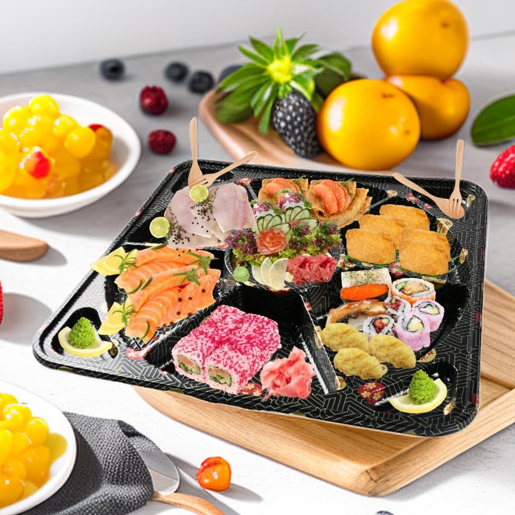Large Division Sushi Party Tray