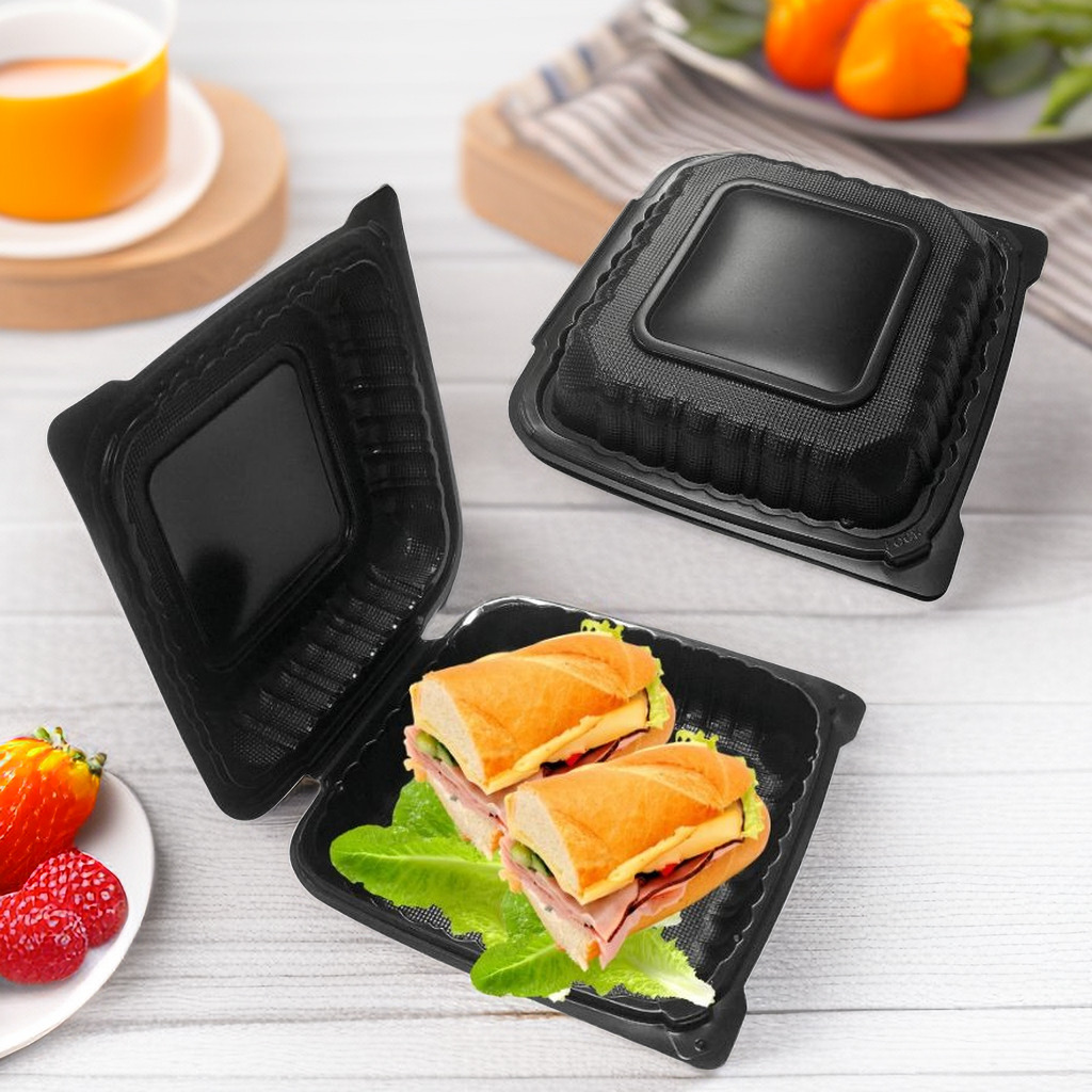 1300ML Disposable Clamshell Food Containers