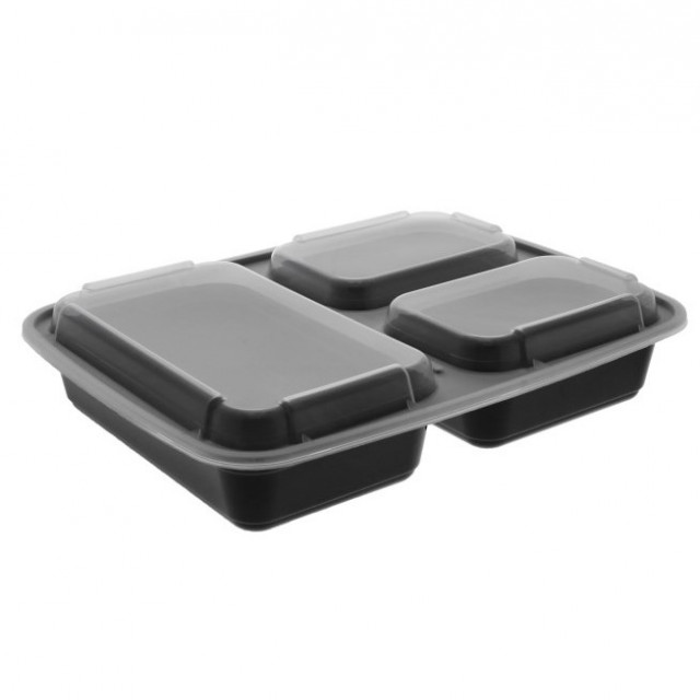 3 Compartment Meal Prep Containers
