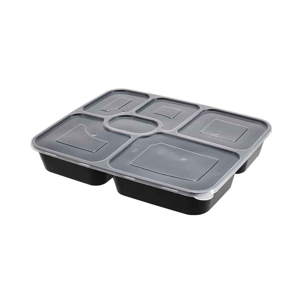 6 Compartment Food Containers