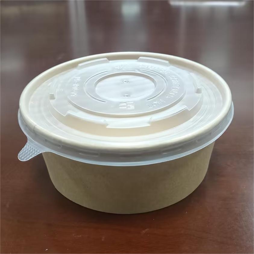 To Go Paper Soup Bowl with Lid